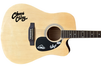 CHEECH & CHONG Signed Autograph Full Size Acoustic Guitar Tommy Marin BAS COA