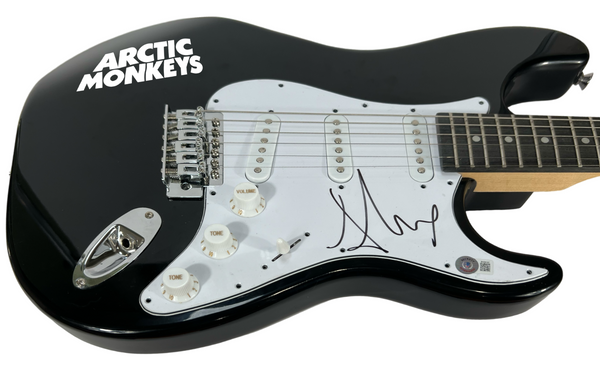 Alex Turner Arctic Monkeys Signed Autograph Electric Guitar Singer Beckett COA