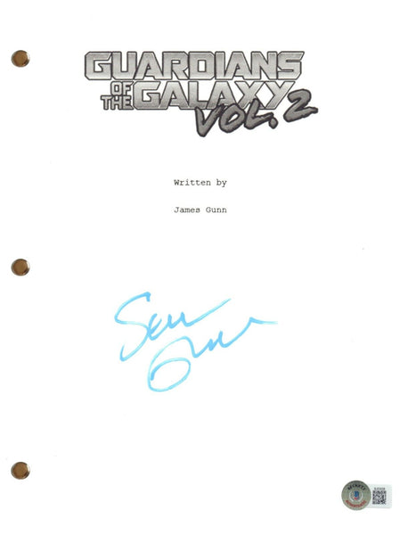 Sean Gunn Signed Autograph Guardians of the Galaxy Vol 2 Script Screenplay BAS