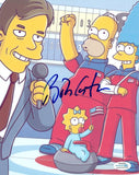 Bob Costas Signed Autograph 8x10 Photo THE SIMPSONS Announcer Olympics ACOA COA