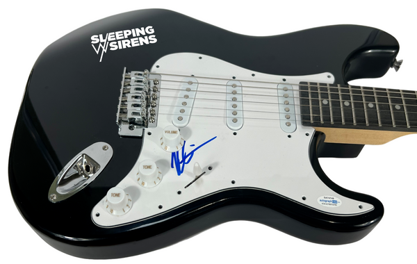 SLEEPING WITH SIRENS Kellin Quinn Signed Autograph Electric Guitar ACOA COA