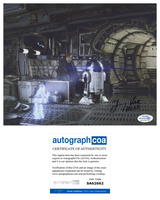 JIMMY VEE Signed STAR WARS Autograph 8x10 Photo R2-D2 Solo Last Jedi ACOA COA