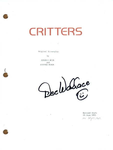 Dee Wallace Signed Autograph CRITTERS Movie Script Full Screenplay Horror COA