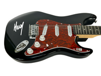Lil Huddy Signed Autograph Electric Guitar Chase Hudson Beckett COA