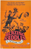 Mel Brooks Signed Autograph Blazing Saddles 11x17 Movie Poster Photo Beckett COA