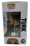 Donald Faison Signed Funko Pop Scrubs Turk #738 Autograph Beckett COA