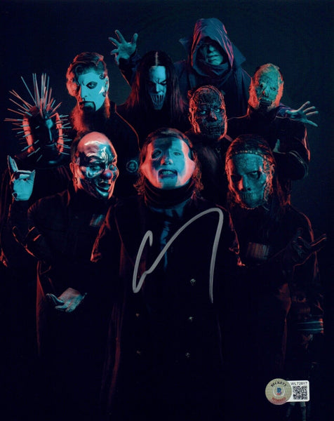 Corey Taylor SLIPKNOT Signed Autograph 8x10 Photo WANYK Beckett Witnessed COA