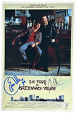 Mickey Rourke Eric Roberts Signed The Pope of Greenwich Village 12x18 Poster BAS