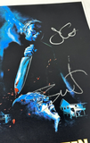 Jamie Lee Curtis & John Carpenter Halloween Signed 12x18 Movie Poster BAS COA