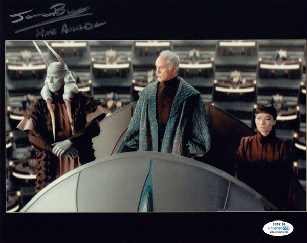 Jerome Blake Signed STAR WARS Autograph 8x10 Photo Mas Amedda ACOA COA