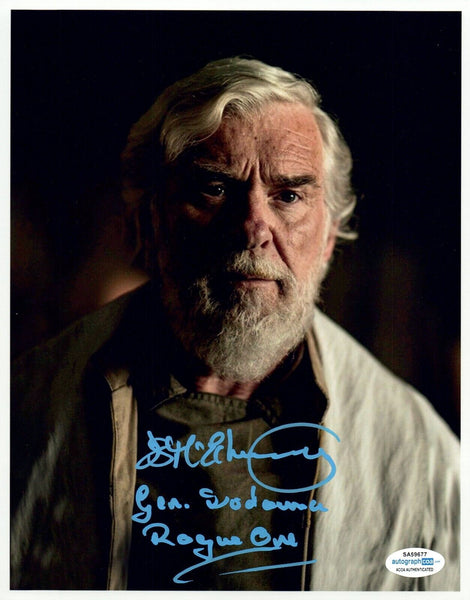 Ian McElhinney Signed 8x10 Photo Rogue One: A Star Wars Story Autograph ACOA COA