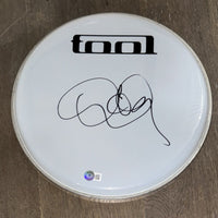 Danny Carey TOOL Signed Autograph 12" Drumhead Band Drummer Beckett COA