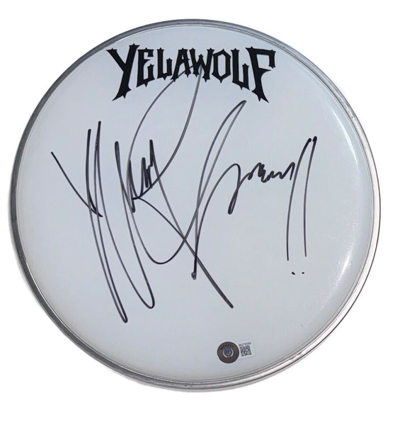 Yelawolf Signed Autograph 10" Drumhead Love Story Ghetto Cowboy Beckett COA