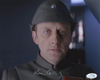 KENNETH KEN COLLEY Signed STAR WARS Autograph 8x10 Photo ADMIRAL PIETT ACOA COA