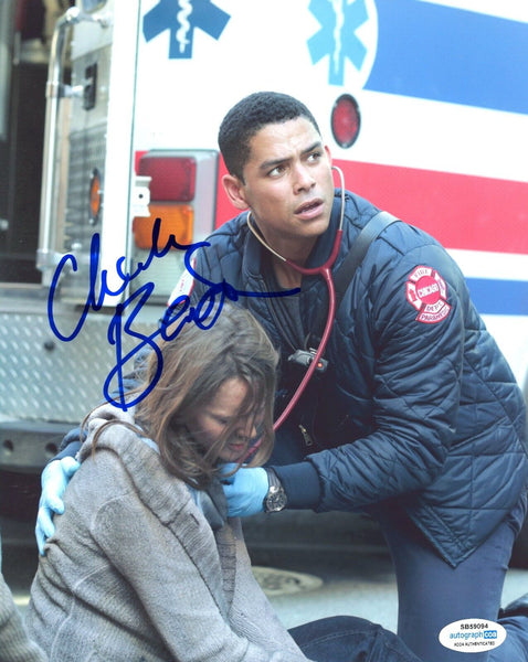 Charlie Barnett Signed 8x10 Photo CHICAGO FIRE  The Acolyte Star Wars ACOA COA