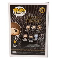 Alfie Allen Signed Theon Greyjoy Game of Thrones Funko Pop #81 Autograph Beckett