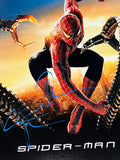 Tobey Maguire Willem Dafoe Signed SPIDER-MAN 2 Poster Photo 12x18 Photo BAS COA