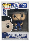Christian Pulisic Signed Funko Pop Chelsea Football Club Autograph Beckett COA