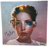 Halsey Signed MANIC Vinyl Record Album LP Autograph Pink Blue Splatter BAS COA