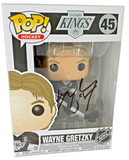 Wayne Gretzky Signed Autograph Funko Pop Hockey LA Los Angeles Kings Beckett COA