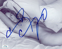 Cindy Crawford Signed Autograph 8x10 Photo Sexy Fashion Model ACOA COA