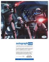 KEVIN SMITH Signed STAR WARS Autographed 8x10 Photo The Force Awakens ACOA COA