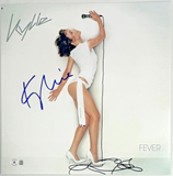 Kylie Minogue Signed Autograph Fever 12x12 Album Cover Photo Beckett COA