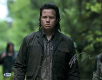 Josh McDermitt Signed 11x14 Photo The Walking Dead Eugene Autograph Beckett COA