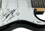 Quincy Jones Signed Autograph Electric Guitar Michael Jackson Thriller BAS COA