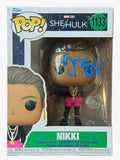 Ginger Gonzaga Signed She Hulk Funko Pop Nikki 1133 Marvel Autograph Beckett COA