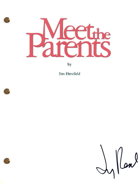 Jay Roach Signed Autographed MEET THE PARENTS Movie Script Full Screenplay COA