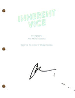 Paul Thomas Anderson Signed Autograph Inherent Vice Movie Script Screenplay COA