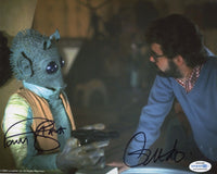 PAUL BLAKE Signed STAR WARS A NEW HOPE Autograph 8x10 Photo GREEDO ACOA COA