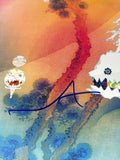 Kanye West Signed Autograph Kids See Ghosts Vinyl Record Album LP Yeezy ACOA COA