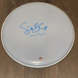 Ginger Baker Signed Autograph Drumhead 14” Cream Blind Faith Drummer BAS COA