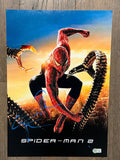 Tobey Maguire Willem Dafoe Signed SPIDER-MAN 2 Poster Photo 12x18 Photo BAS COA