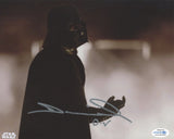 DANIEL NAPROUS Signed STAR WARS Autograph 8x10 Photo Darth Vader Rogue One ACOA