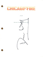 Dick Wolf  Signed "Chicago Fire" Autographed Pilot Episode Script Screenplay COA