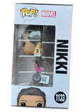 Ginger Gonzaga Signed She Hulk Funko Pop Nikki 1133 Marvel Autograph Beckett COA