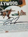 Quentin Tarantino Signed Once Upon A Time In Hollywood 12x18 Poster BAS COA