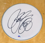 Jason Bonham Signed Autograph 12" Drumhead Led Zeppelin John's Son Beckett COA