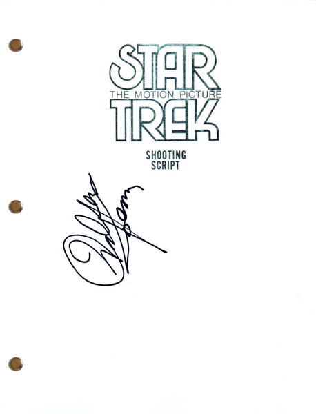 Walter Koenig Signed STAR TREK THE MOTION PICTURE Autograph Movie Script COA