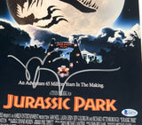 Jeff Goldblum Signed JURASSIC PARK 11x17 Movie Poster Photo Autograph BAS COA