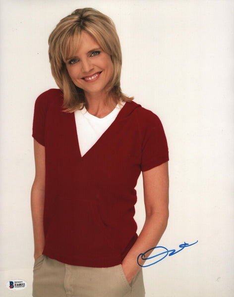 Courtney Thorne-Smith Signed 11x14 Photo Melrose Place Autograph Beckett COA
