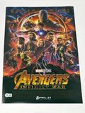 Joe & Anthony Russo Signed Autograph Avengers Infinity War Movie Poster BAS COA