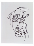 Stefan Lessard Dave Matthews Band Signed Autograph Original Art Sketch 11x14 COA
