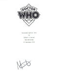 Millie Gibson Doctor Who Signed Autograph Christmas 2023 Script Screenplay COA