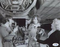 PAUL BLAKE Signed STAR WARS A NEW HOPE Autograph 8x10 Photo GREEDO ACOA COA