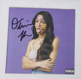 Olivia Rodrigo Signed Autograph Sour Framed Matted CD Cover Display Beckett COA