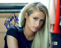 Paris Hilton Signed Autograph 8x10 Photo Sexy Model DJ Actress Beckett COA